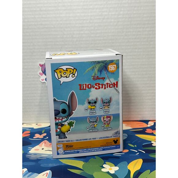 Lilo & Stitch Luau Stitch Funko Pop! Vinyl Figure #1567 - Picture 6 of 13